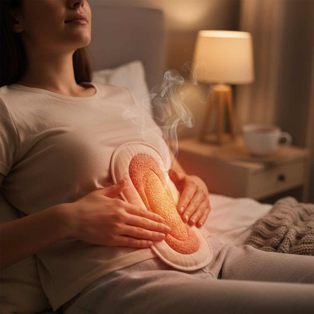 Menstrual Pad Heat For Cramp Relief