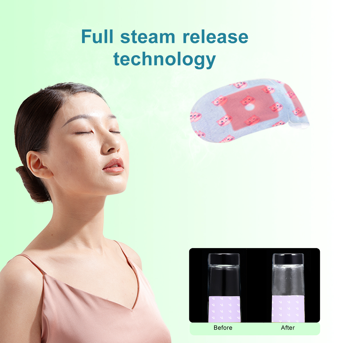 Disposable Heated Eye Mask: Convenient Hygienic Eye Care to Relieve Digital Eye Fatigue