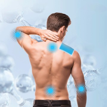 Medical Large Size Cooling Pain Relief Gel Patches for Body Ache Relief