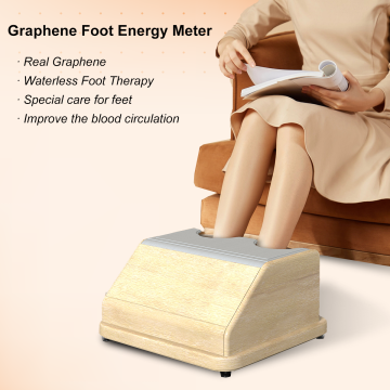 Graphene Far Infrared Heat Therapy Foot Energy Meter